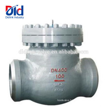 High Pressure Air Inline Wafer Style Y Ball Wcb Swing Butt Welded Well Check Valve Water Pump